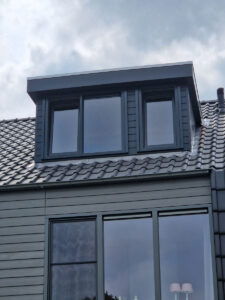 Kunststof dakkapel Amstelveen met keralit rabatdelen